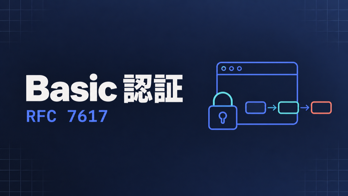 Basic 認証 — RFC 7617